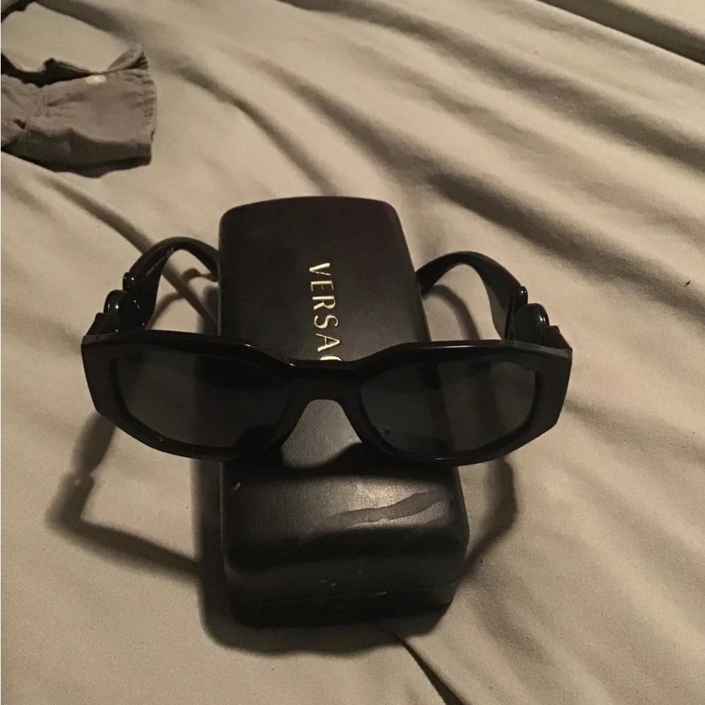 Versace Black Biggie Sunglasses